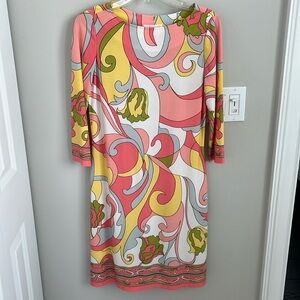 Pucciesque stretchy travel dress.